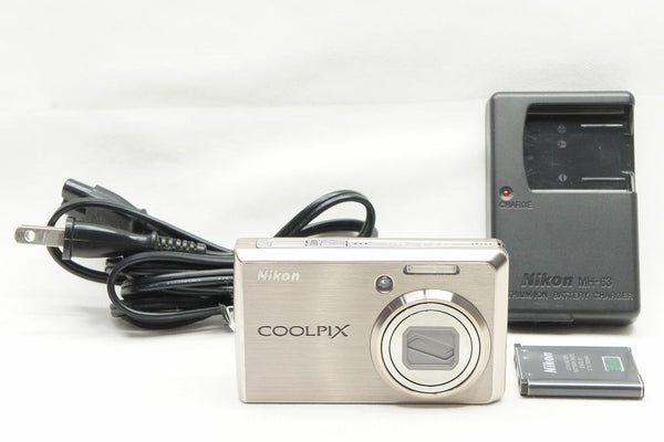 良品 Nikon ニコン COOLPIX S600 コンパクトデジタルカメラ ピンクゴールド 241209aa