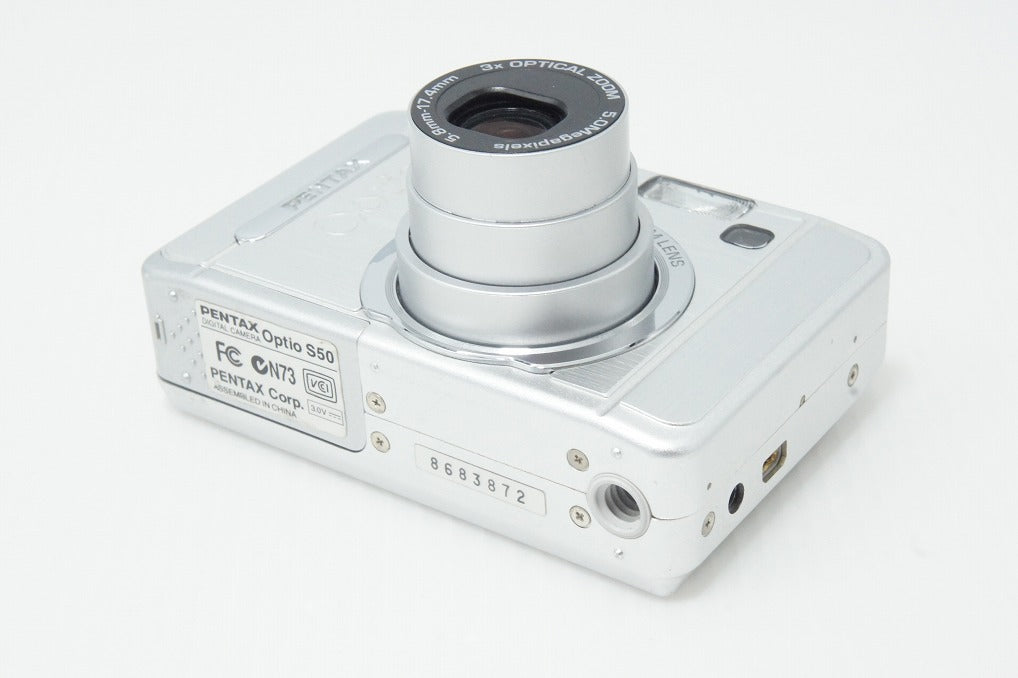 PENTAX ペンタックス Optio S50 コンパクトデジタルカメラ シルバー 260525n