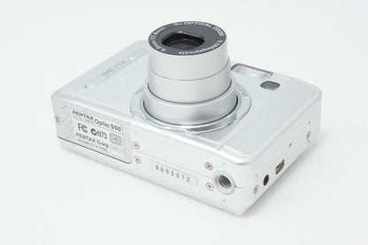 PENTAX ペンタックス Optio S50 コンパクトデジタルカメラ シルバー 260525n