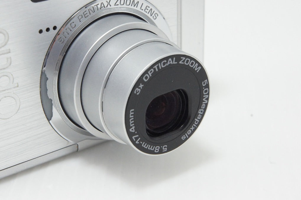 PENTAX ペンタックス Optio S50 コンパクトデジタルカメラ シルバー 260525n
