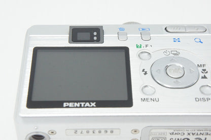 PENTAX ペンタックス Optio S50 コンパクトデジタルカメラ シルバー 260525n