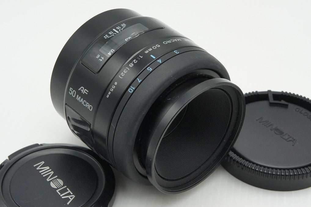 MINOLTA ミノルタ AF 50mm F2.8 MACRO NEW (Second Version) SONY ソニー αマウント 単焦点レンズ 260213e
