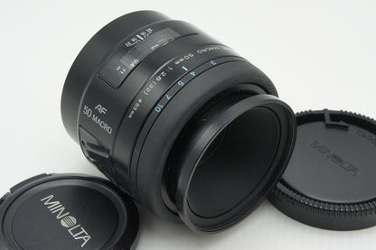 MINOLTA ミノルタ AF 50mm F2.8 MACRO NEW (Second Version) SONY ソニー αマウント 単焦点レンズ 260213e