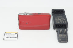 良品 FUJIFILM フジフィルム FinePix Z900EXR コンパクトデジタルカメラ レッド 260902h