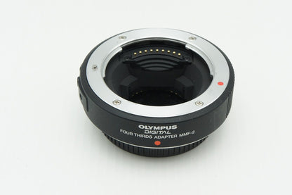 美品 OLYMPUS オリンパス フォーサーズアダプター MMF-2 マイクロフォーサーズ 260212l