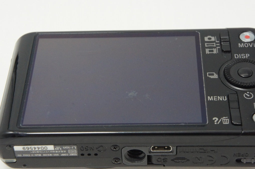 良品 SONY ソニー Cyber-shot DSC-WX200 コンパクトデジタルカメラ ブラック 260525y