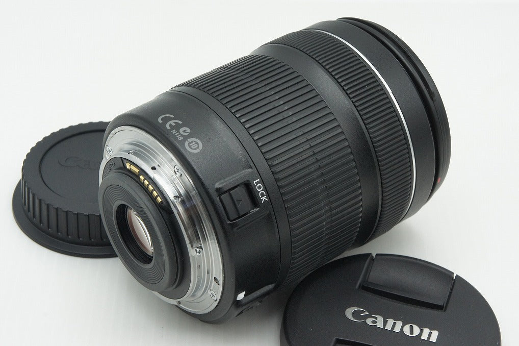 美品 Canon キヤノン EF-S 18-135mm F3.5-5.6 IS STM APS-C ズームレンズ フード付 260213i