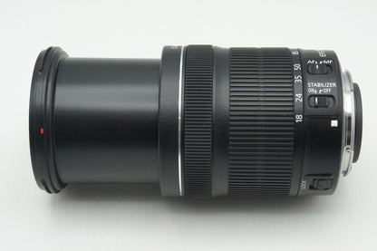 美品 Canon キヤノン EF-S 18-135mm F3.5-5.6 IS STM APS-C ズームレンズ フード付 260213i