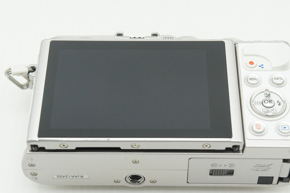 良品 OLYMPUS オリンパス PEN E-PL10 ボディ + M.ZUIKO DIGITAL ED 14-42mm F3.5-5.6 EZ ミラーレス ホワイト 260212b