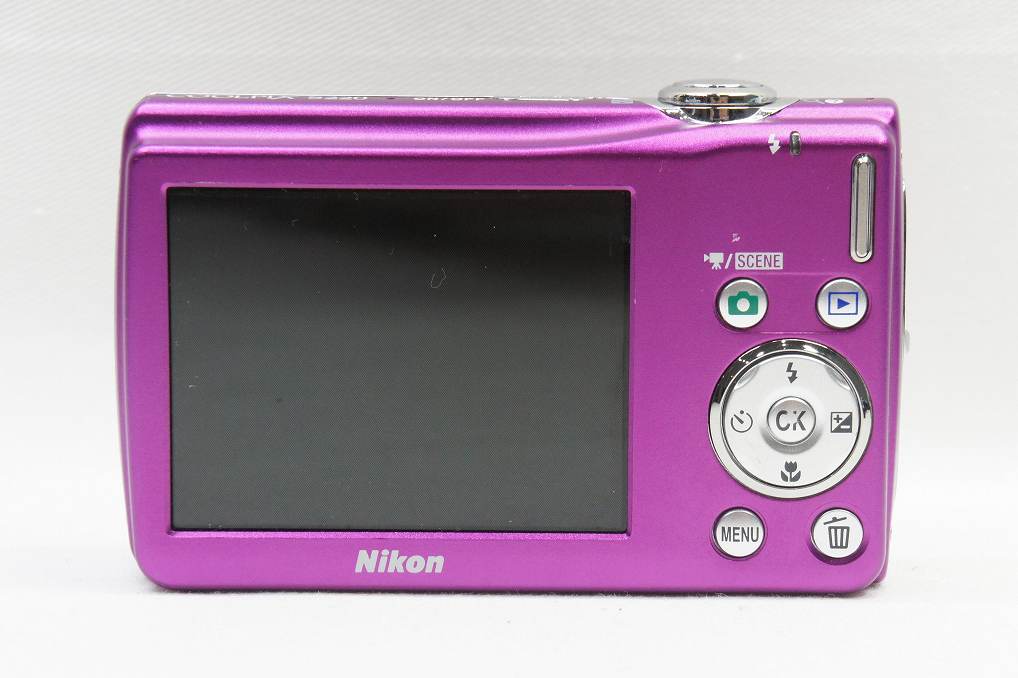 訳あり品 Nikon ニコン COOLPIX S220 コンパクトデジタルカメラ ビビットピンク 250823c