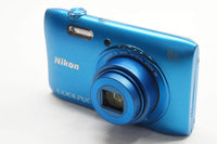 良品 Nikon ニコン COOLPIX S3600 コンパクトデジタルカメラ ブルー 240914w