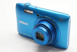 良品 Nikon ニコン COOLPIX S3600 コンパクトデジタルカメラ ブルー 240914w