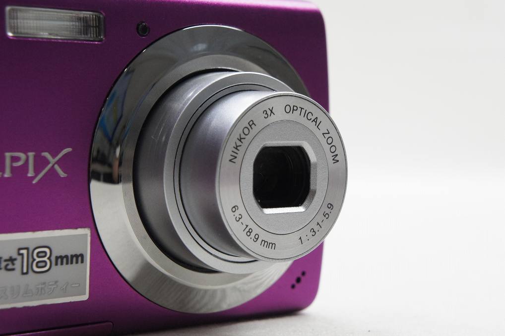 訳あり品 Nikon ニコン COOLPIX S220 コンパクトデジタルカメラ ビビットピンク 250823c