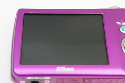 訳あり品 Nikon ニコン COOLPIX S220 コンパクトデジタルカメラ ビビットピンク 250823c