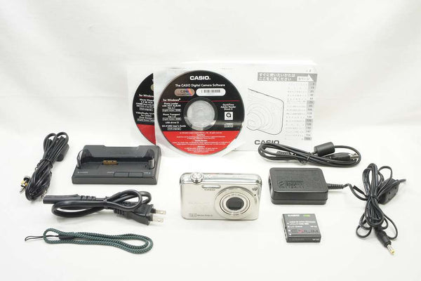 CASIO カシオ ZOOM EX-Z1200 コンパクトデジタルカメラ シルバー 250823h