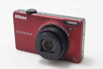 Nikon ニコン COOLPIX S6000 コンパクトデジタルカメラ フラッシュレッド 260903e