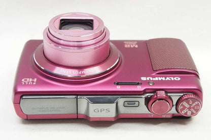 訳あり品 OLYMPUS オリンパス SH-25MR コンパクトデジタルカメラ レッド 250607t