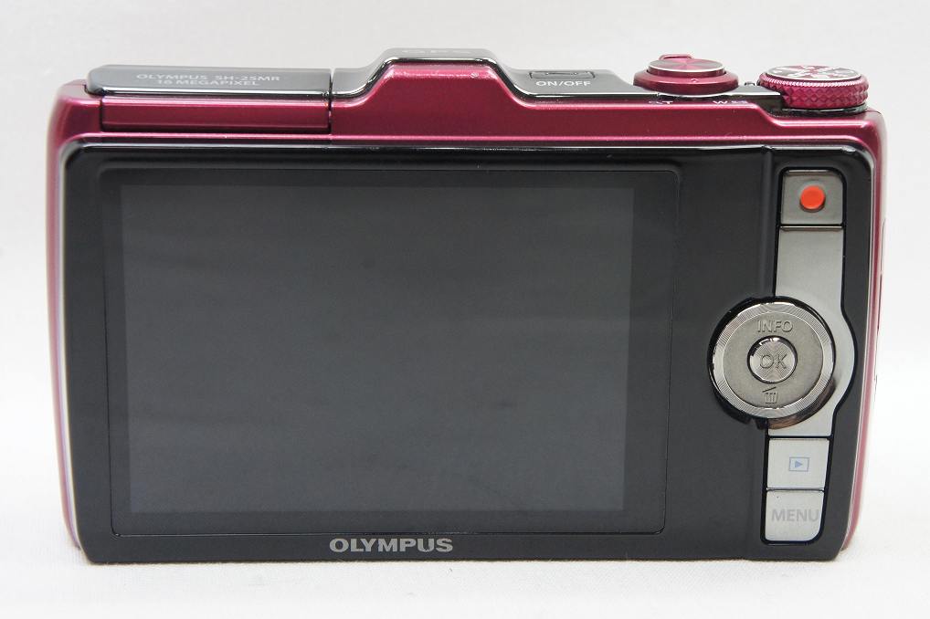 訳あり品 OLYMPUS オリンパス SH-25MR コンパクトデジタルカメラ レッド 250607t