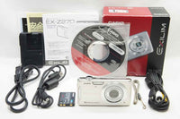 良品 CASIO カシオ EXILIM EX-Z270 コンパクトデジタルカメラ ゴールド 元箱付 250824i