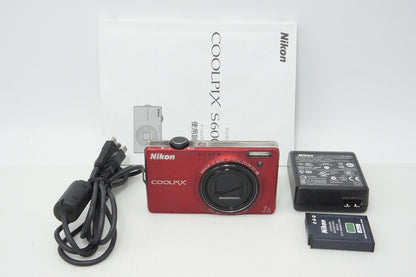 訳あり品 Nikon ニコン COOLPIX S6000 コンパクトデジタルカメラ レッド 260326l