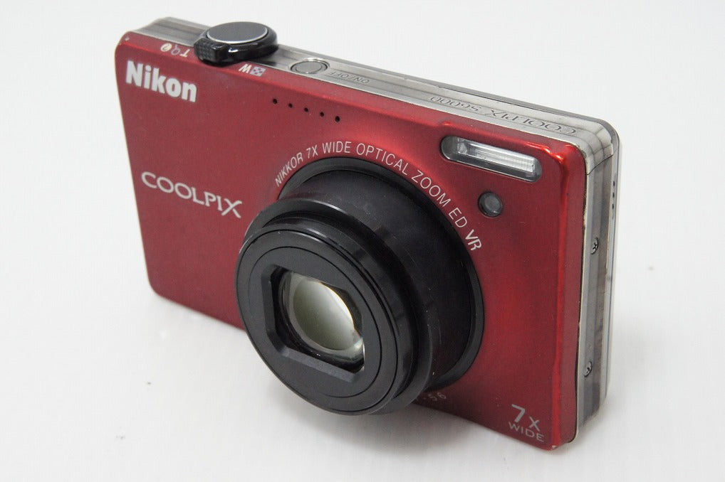 訳あり品 Nikon ニコン COOLPIX S6000 コンパクトデジタルカメラ レッド 260326l