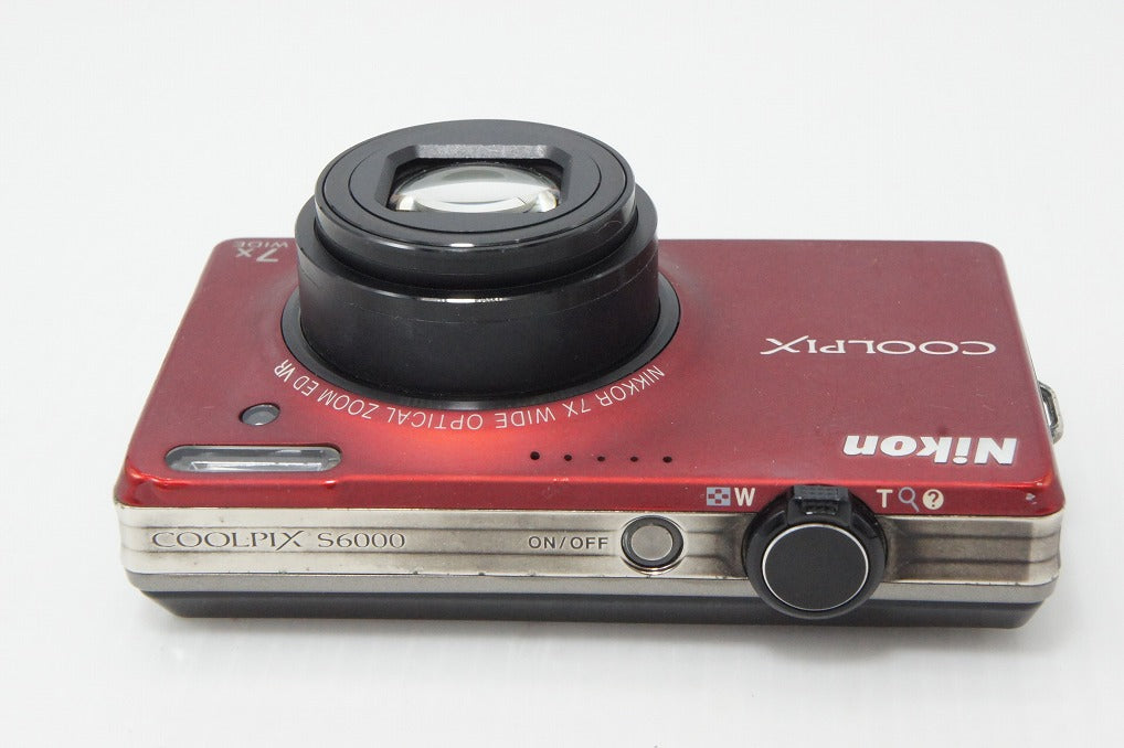 訳あり品 Nikon ニコン COOLPIX S6000 コンパクトデジタルカメラ レッド 260326l