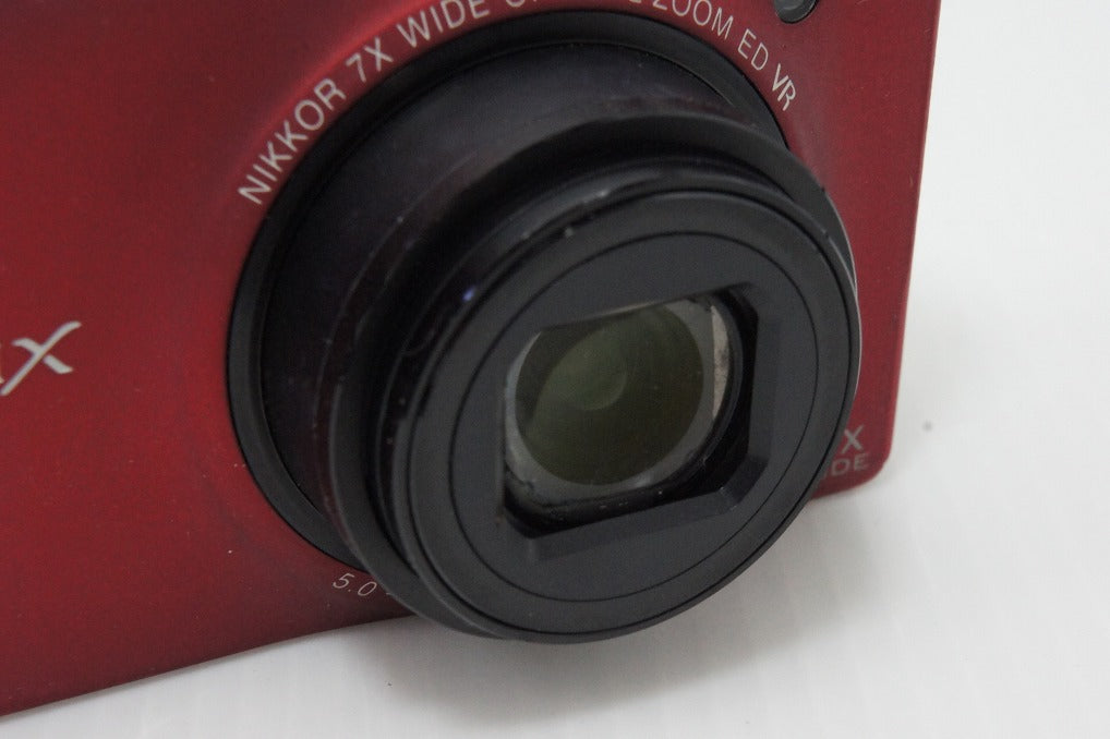 訳あり品 Nikon ニコン COOLPIX S6000 コンパクトデジタルカメラ レッド 260326l