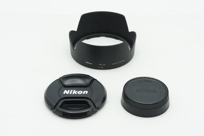 美品 Nikon ニコン AF-S DX NIKKOR 18-105mm F3.5-5.6G ED VR ズームレンズ フード付 260216b