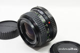 良品 MINOLTA ミノルタ MD W.ROKKOR 28mm F3.5 MDマウント MF 単焦点レンズ 240226i