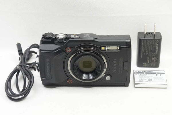 良品 OLYMPUS オリンパス TOUGH TG-6 コンパクトデジタルカメラ ブラック 250808i