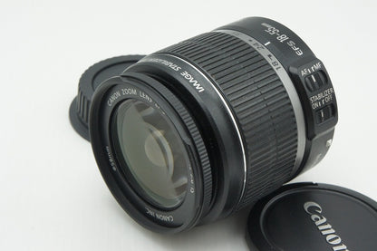 良品 Canon キヤノン EF-S 18-55mm F3.5-5.6 IS APS-C ズームレンズ 260218ac