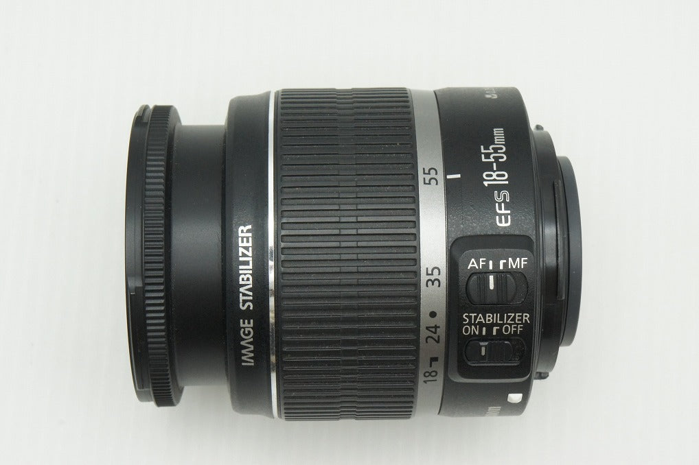 良品 Canon キヤノン EF-S 18-55mm F3.5-5.6 IS APS-C ズームレンズ 260218ac