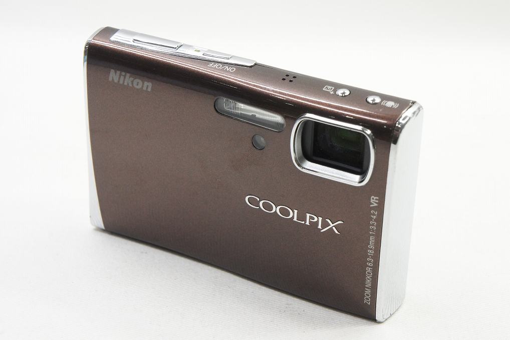 訳あり品 Nikon ニコン COOLPIX S50 コンパクトデジタルカメラ グロスブラウン 250825b
