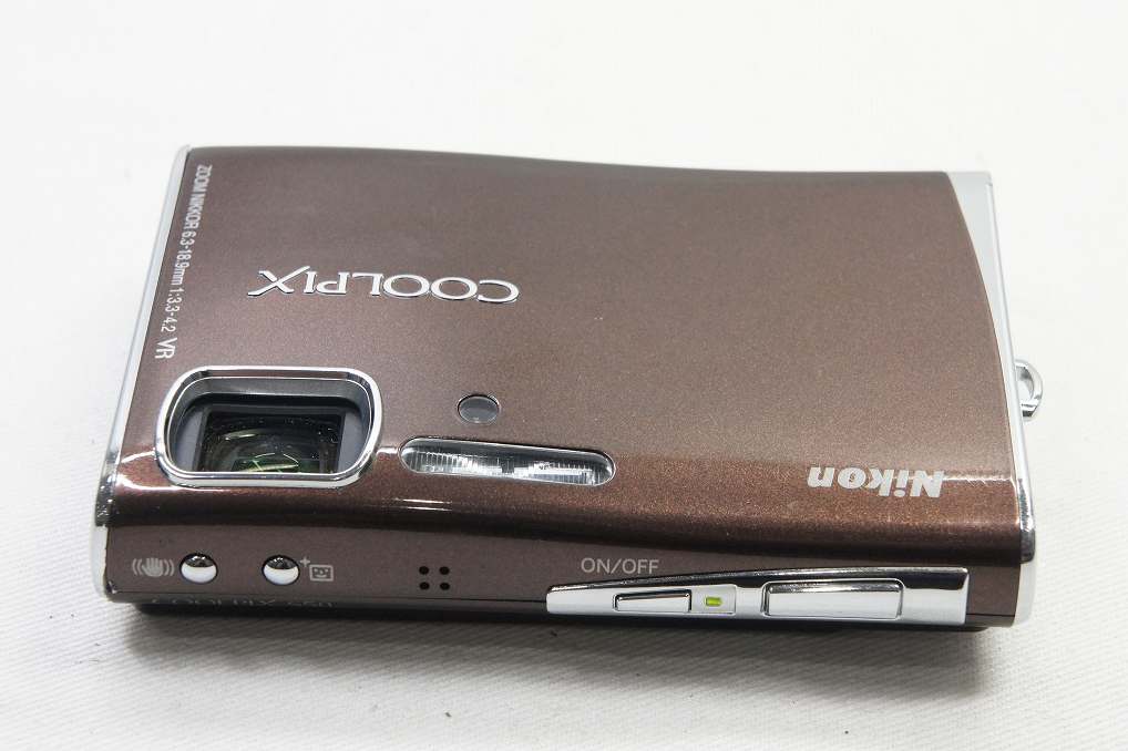 訳あり品 Nikon ニコン COOLPIX S50 コンパクトデジタルカメラ グロスブラウン 250825b