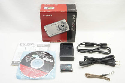 CASIO カシオ EXILIM EX-Z35 コンパクトデジタルカメラ シルバー 元箱付 250824h