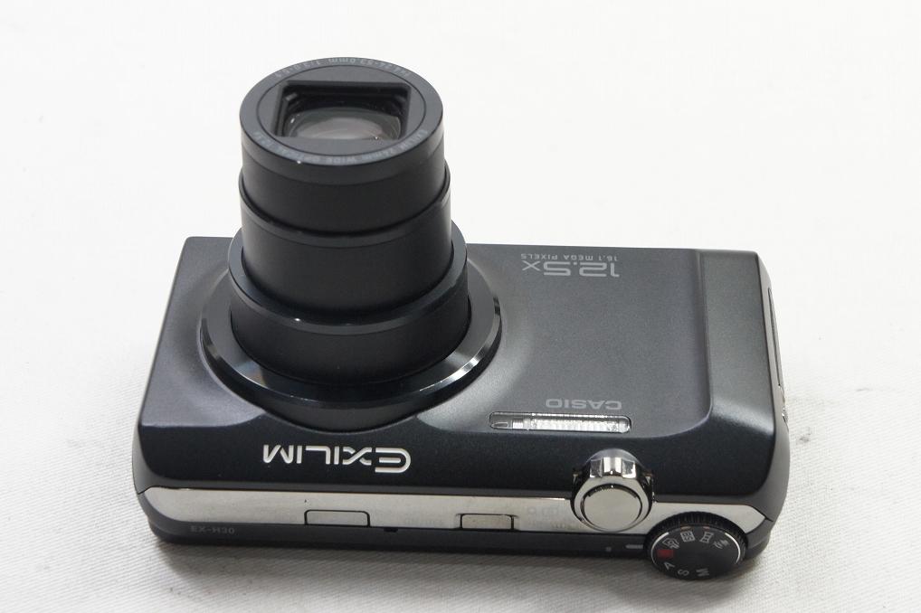 良品 CASIO カシオ EXILIM EX-H30 コンパクトデジタルカメラ ブラック 元箱付 250824k