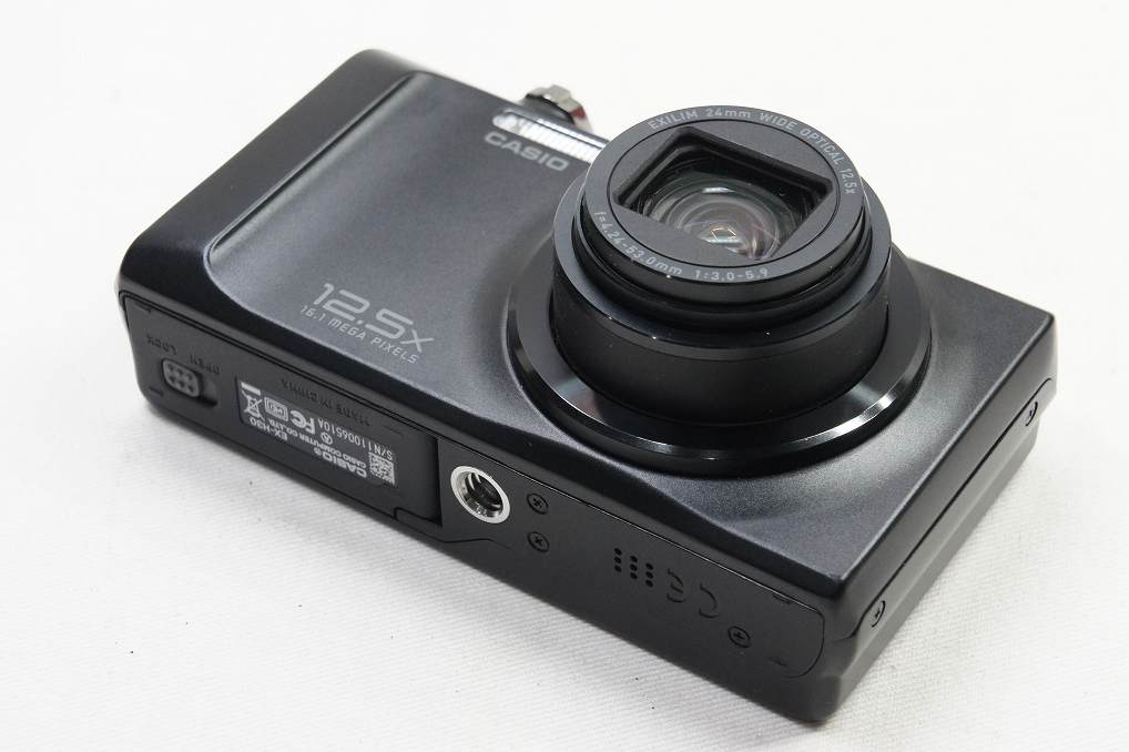 良品 CASIO カシオ EXILIM EX-H30 コンパクトデジタルカメラ ブラック 元箱付 250824k