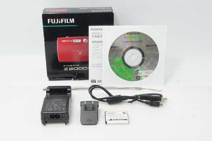 良品 FUJIFILM フジフィルム FinePix Z2000EXR コンパクトデジタルカメラ レッド 元箱付 260525v
