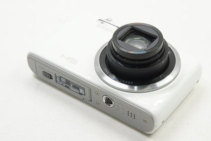 良品 CASIO カシオ EXILIM EX-ZR20 コンパクトデジタルカメラ ホワイト 250817f