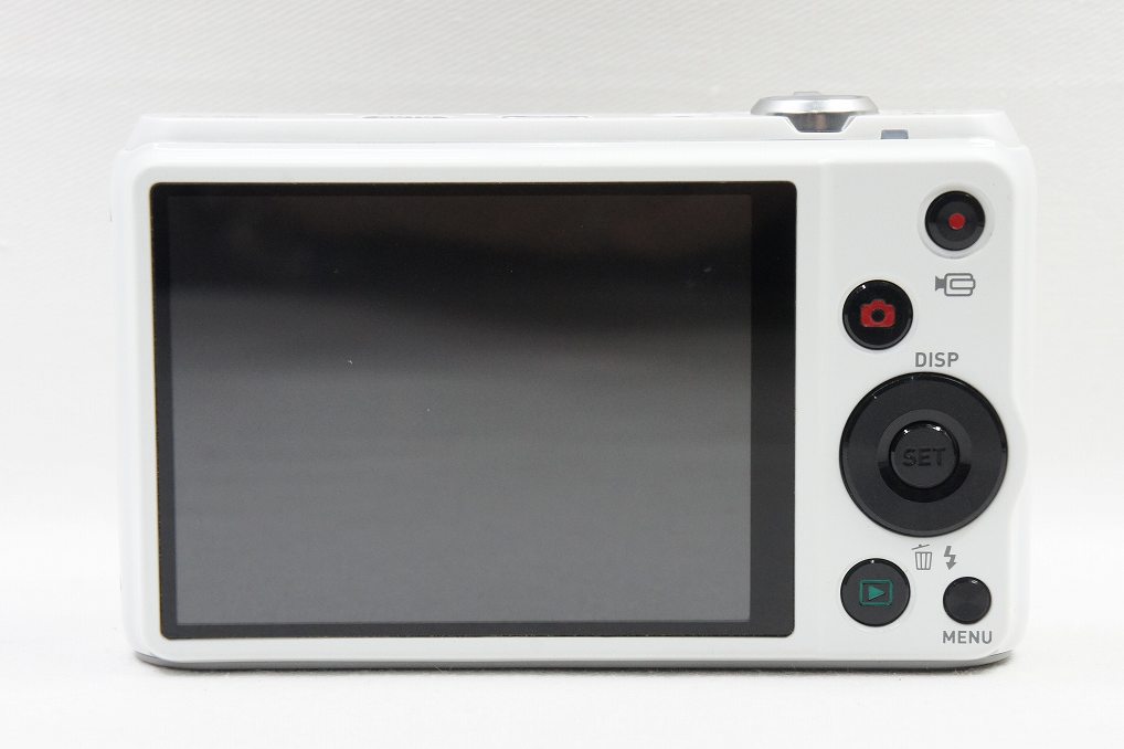 良品 CASIO カシオ EXILIM EX-ZR20 コンパクトデジタルカメラ ホワイト 250817f