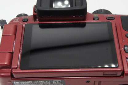 Panasonic パナソニック LUMIX DMC-G1 ボディ ミラーレス一眼カメラ レッド 260319ay