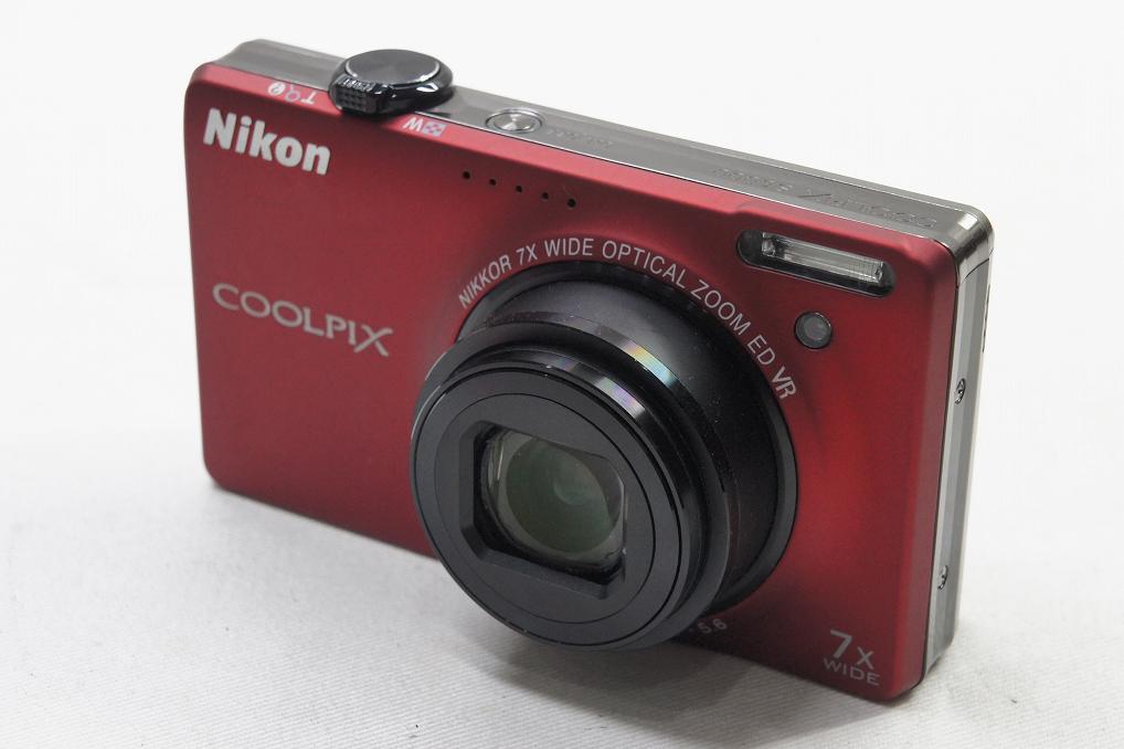 Nikon ニコン COOLPIX S6000 コンパクトデジタルカメラ レッド 元箱付 250824j
