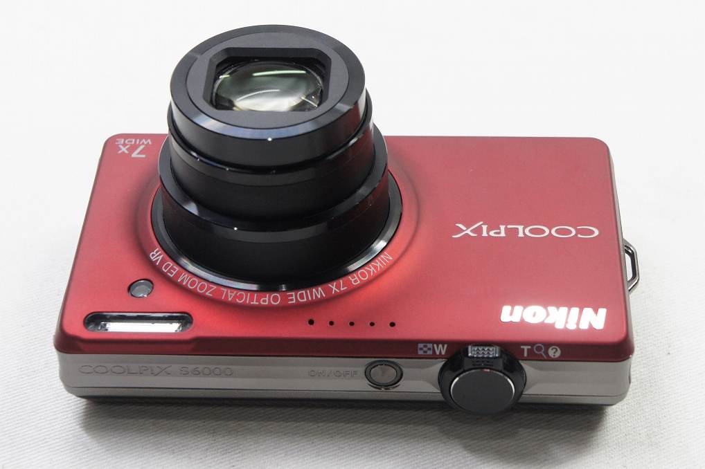 Nikon ニコン COOLPIX S6000 コンパクトデジタルカメラ レッド 元箱付 250824j
