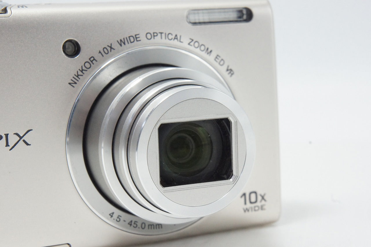 良品 Nikon ニコン COOLPIX S6200 コンパクトデジタルカメラ プラチナシルバー 260525z