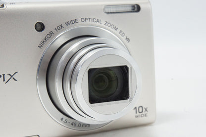 良品 Nikon ニコン COOLPIX S6200 コンパクトデジタルカメラ プラチナシルバー 260525z