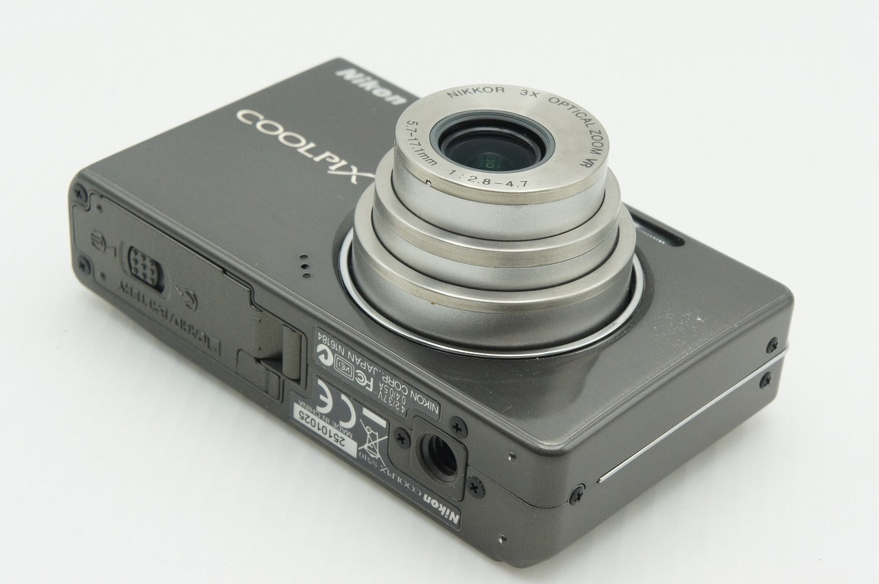 Nikon ニコン COOLPIX S510 コンパクトデジタルカメラ アーバンブラック 260218g