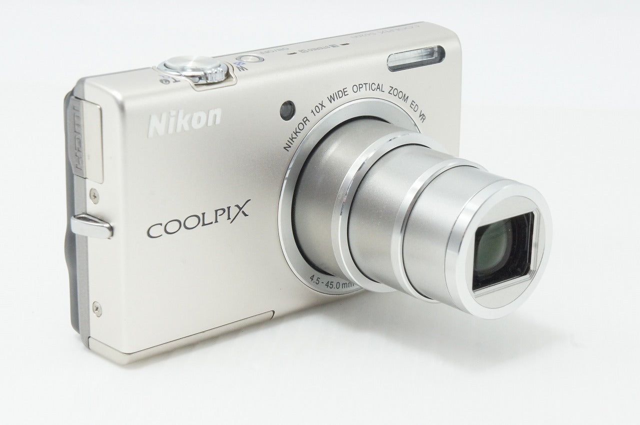 良品 Nikon ニコン COOLPIX S6200 コンパクトデジタルカメラ プラチナシルバー 260525z