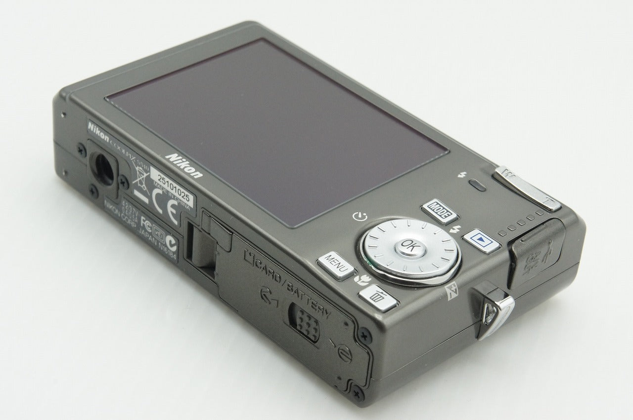Nikon ニコン COOLPIX S510 コンパクトデジタルカメラ アーバンブラック 260218g