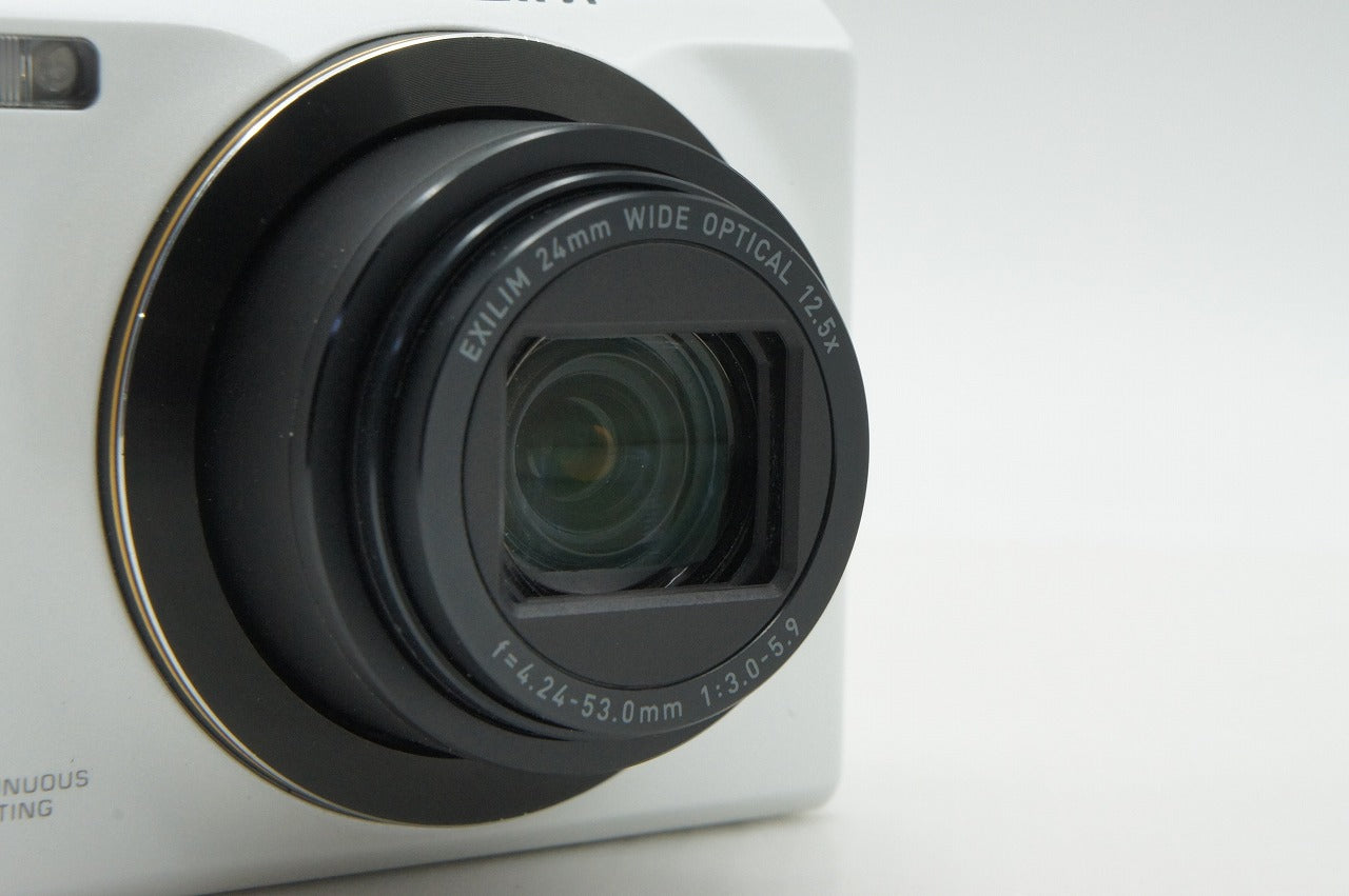 CASIO カシオ HIGH SPEED EXILIM EX-ZR200 コンパクトデジタルカメラ ホワイト 260218b