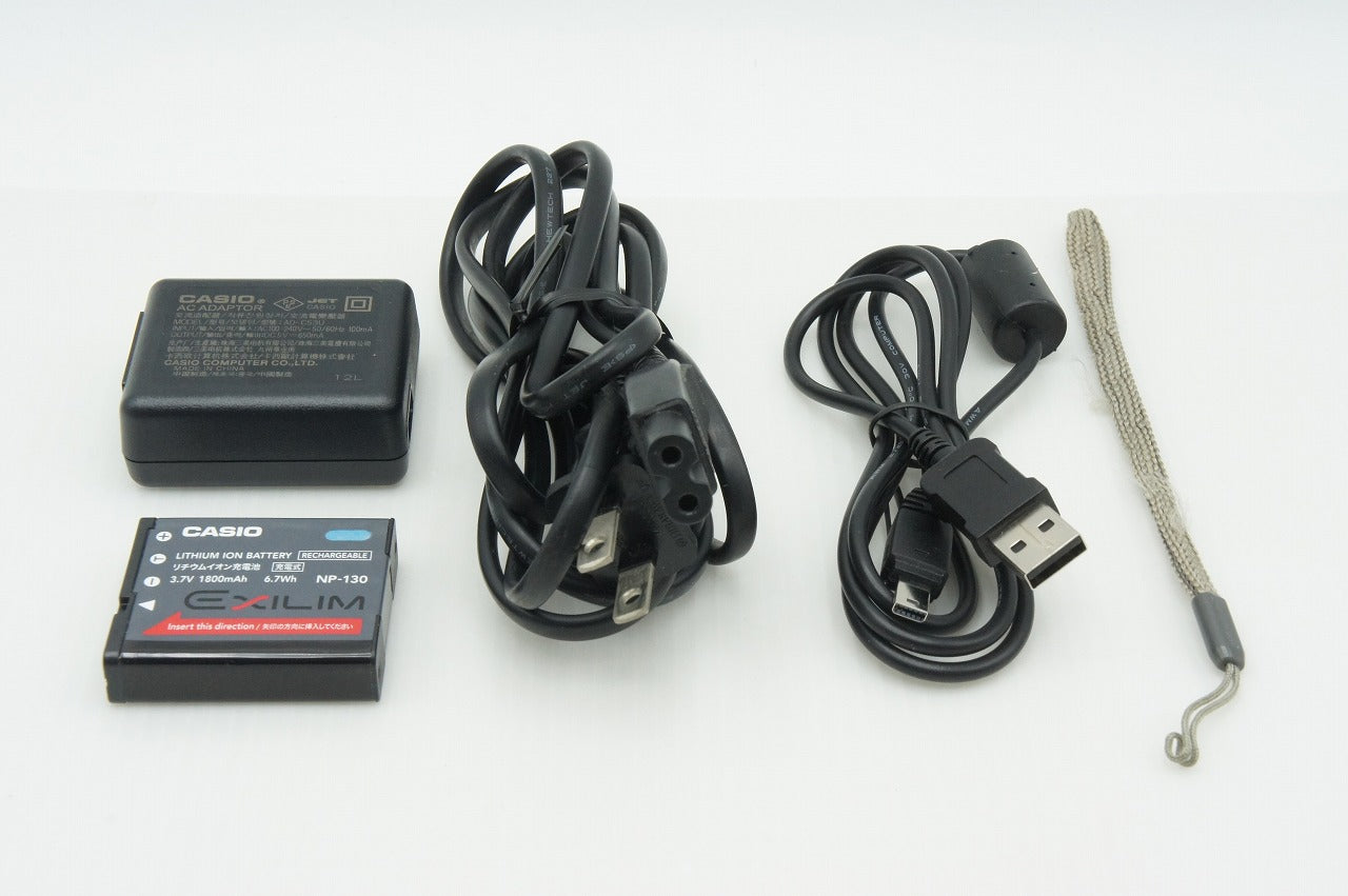 CASIO カシオ HIGH SPEED EXILIM EX-ZR200 コンパクトデジタルカメラ ホワイト 260218b